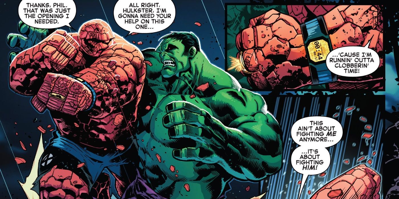 Hulk vs. Thing Finally Proves [SPOILER] is Strongest