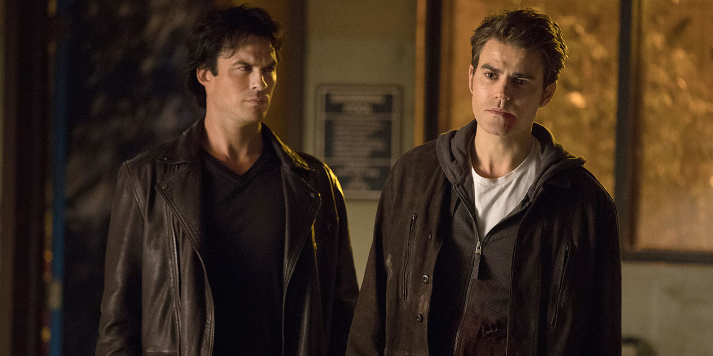 Vampire Diaries Damon and Stefan