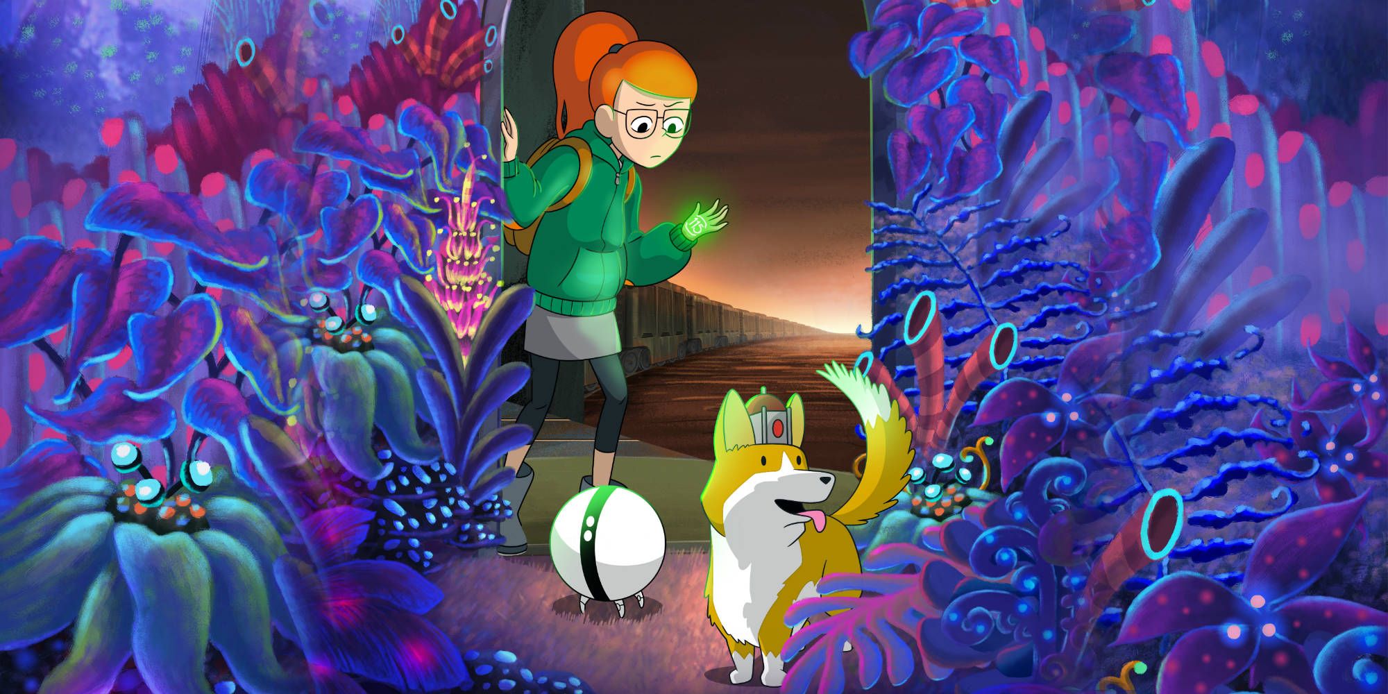 Infinity Train season 1 poster for five-night event on Cartoon Network