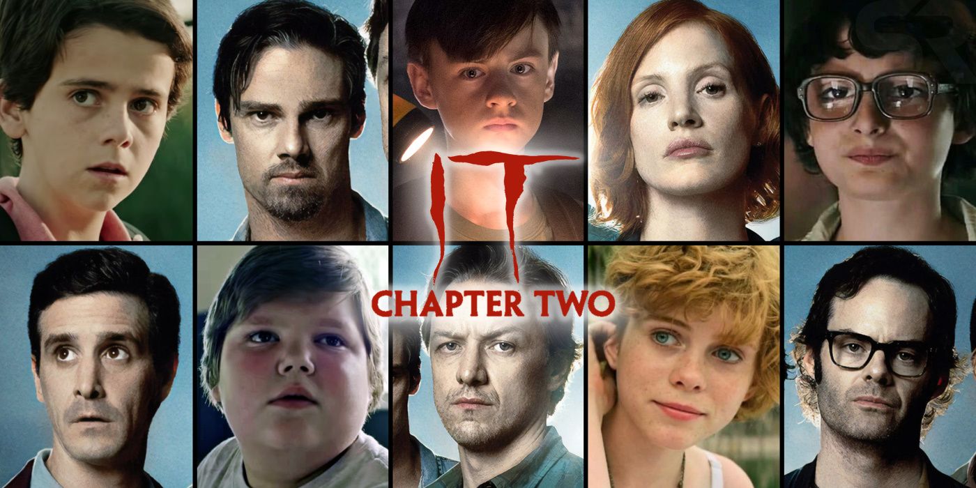 It Chapter 2 Young and Old Actors