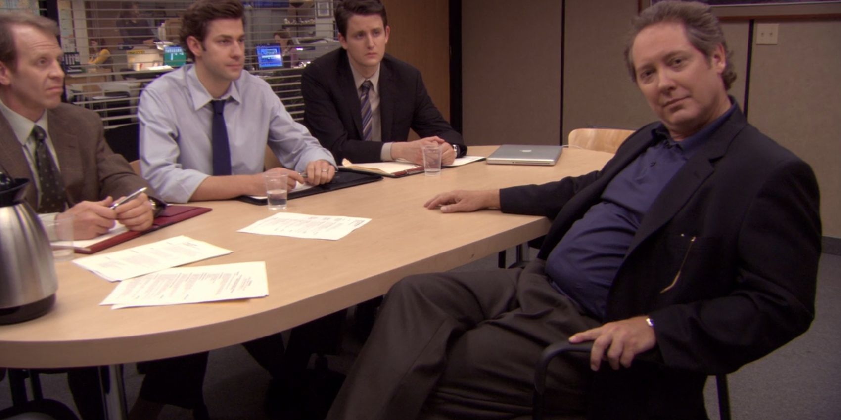 James Spader as Robert California in The Office