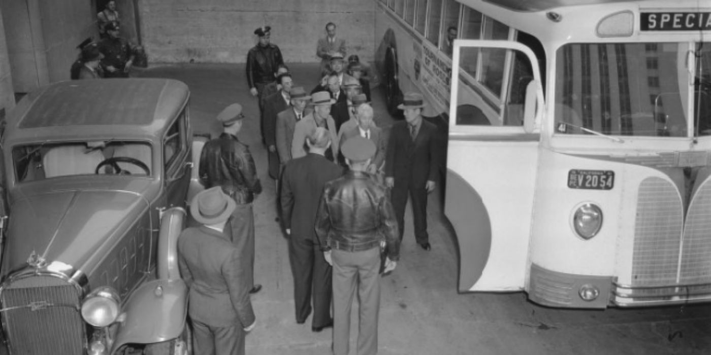Japanese Americans Arrested Terminal Island