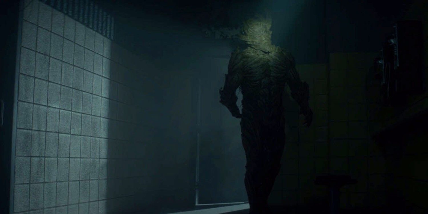 Tease of the Floronic Man in Swamp Thing finale.