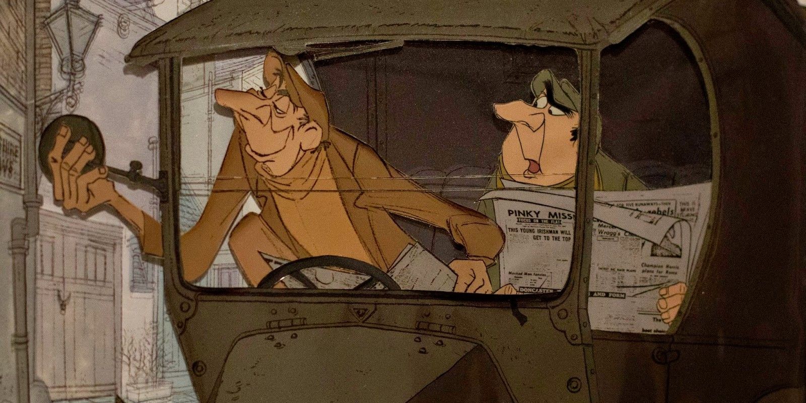 Jasper and Horace in 101 Dalmatians animated