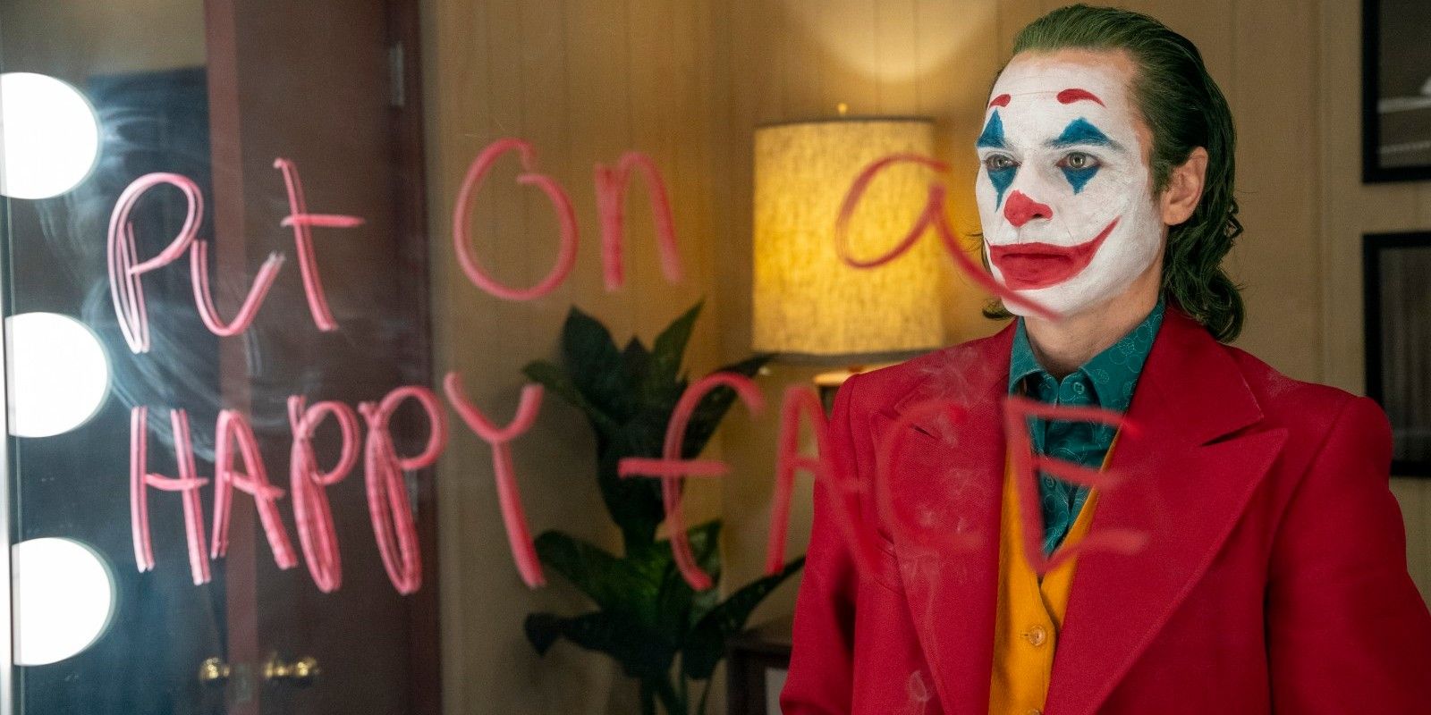 Joaquin Phoenix Joker movie makeup