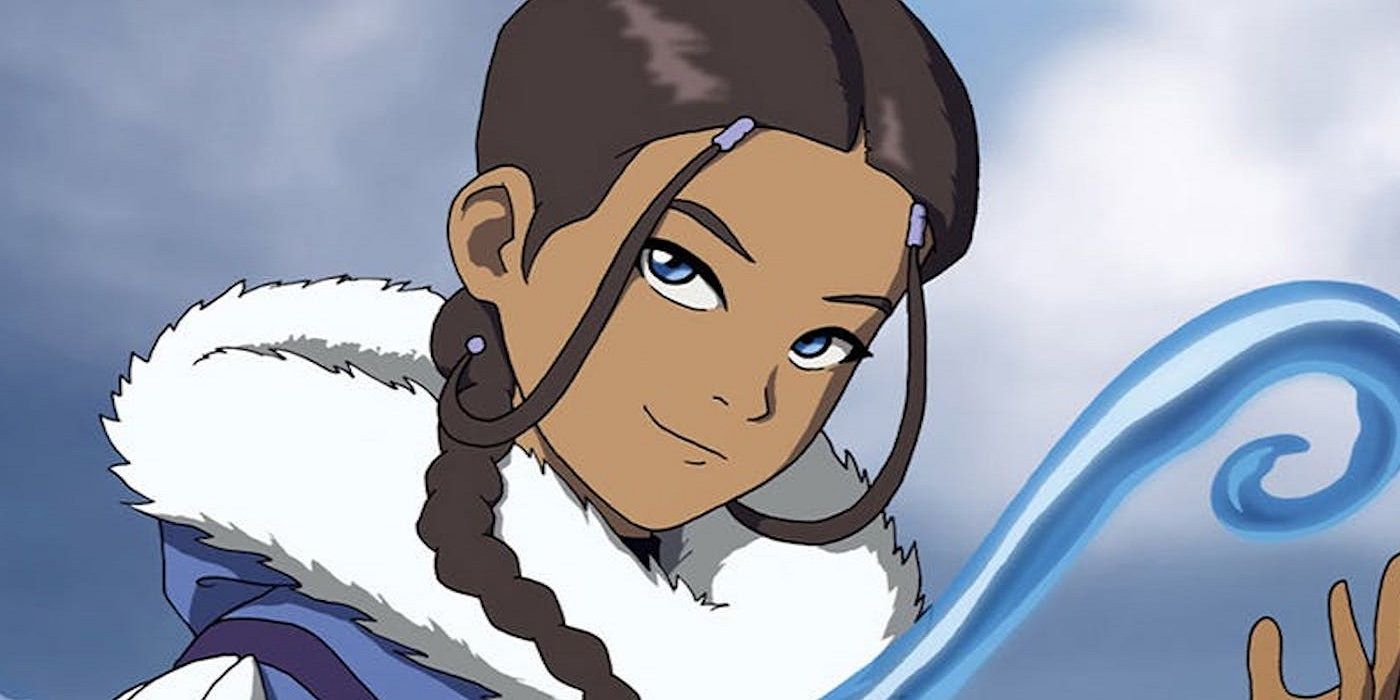 Katara controlling water 