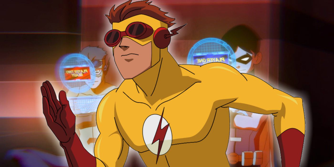Kid Flash Wally West In Young Justice Outsiders