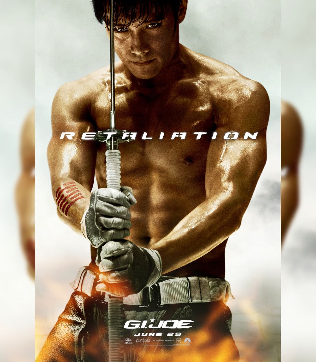 Lee Byung-hun as Storm Shadow in G.I. Joe Retaliation