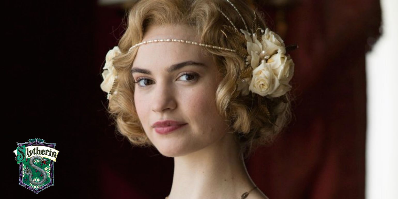 Lily James As Lady Rose In Downton Abbey