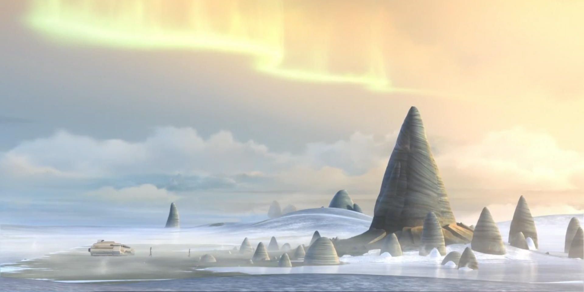 A landscape from Lothal in Star Wars