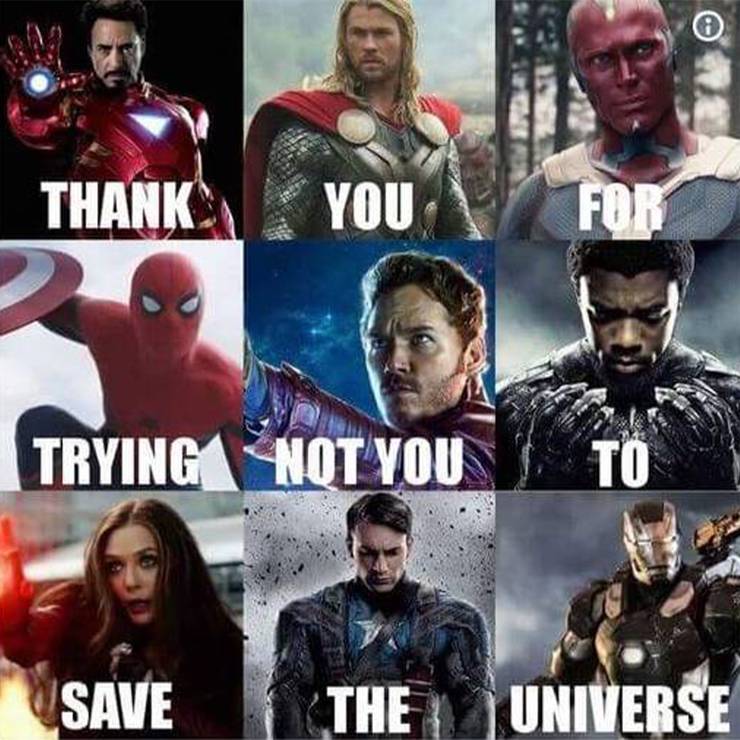 MCU Memes Thank You