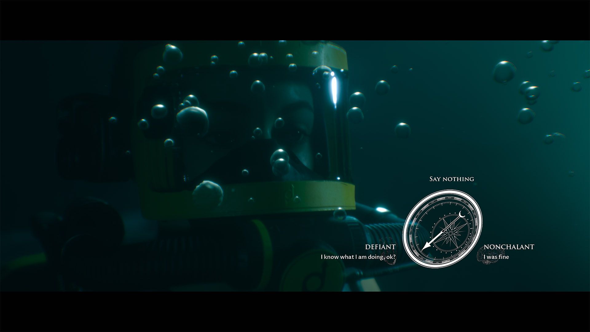Man of Medan Screenshot Underwater Player Choice