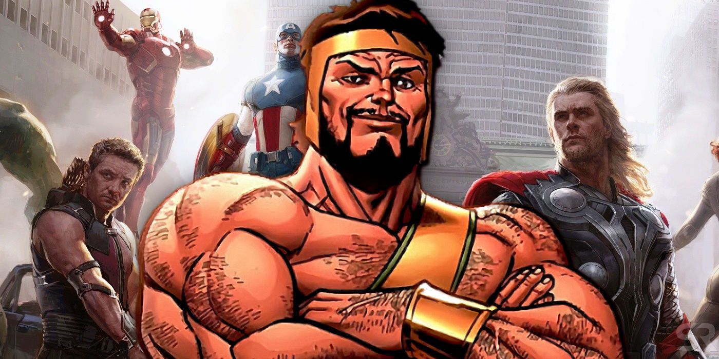 Marvel Hercules with Avengers Concept Art