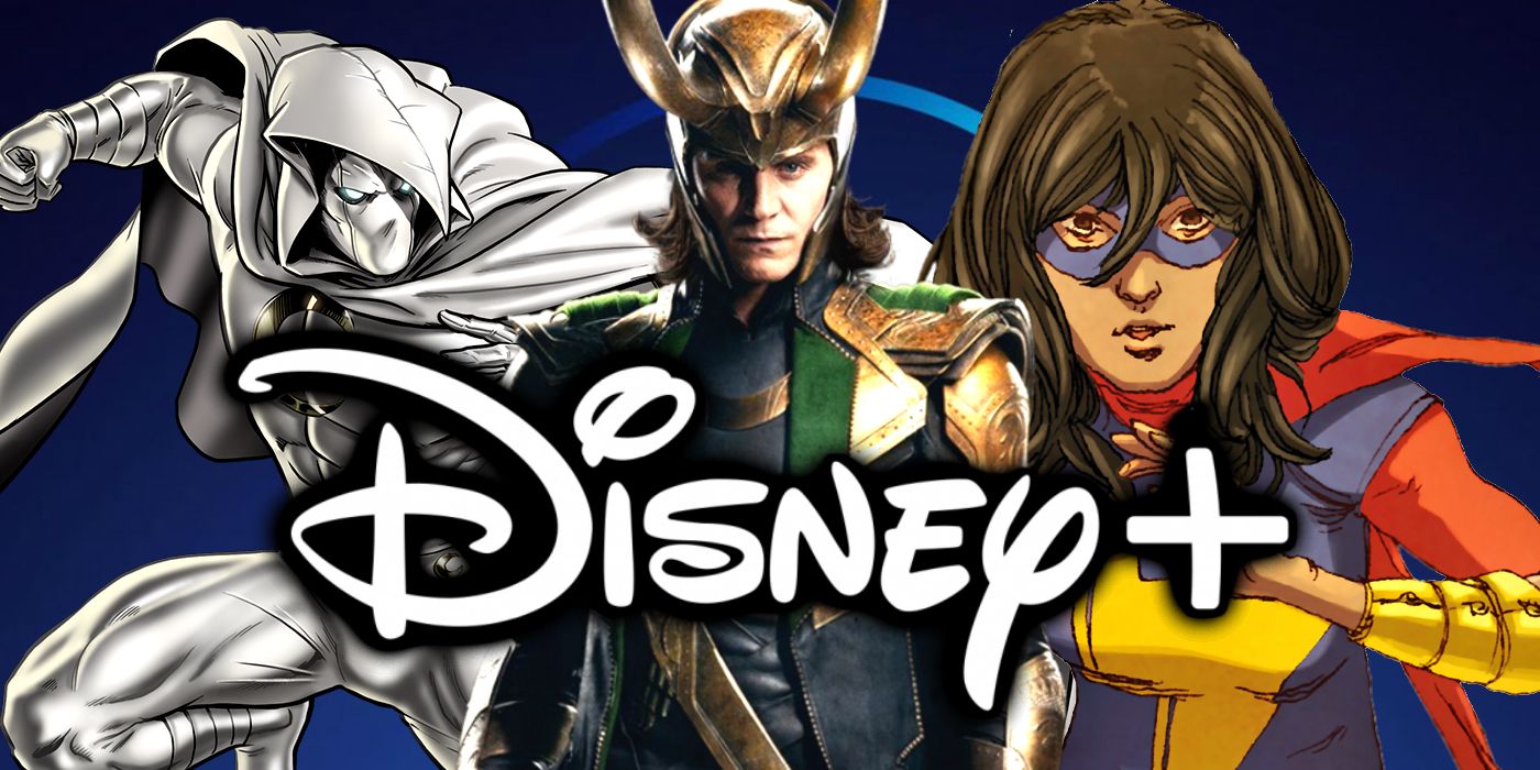 Marvel TV Disney Plus Moon Knight Loki ms Marvel