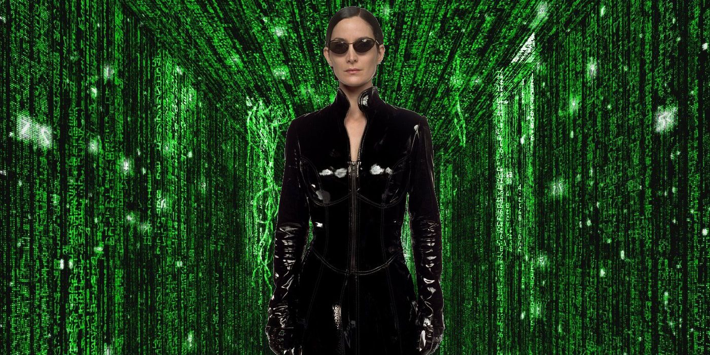 Matrix Code Carrie-Anne Moss as Trinity