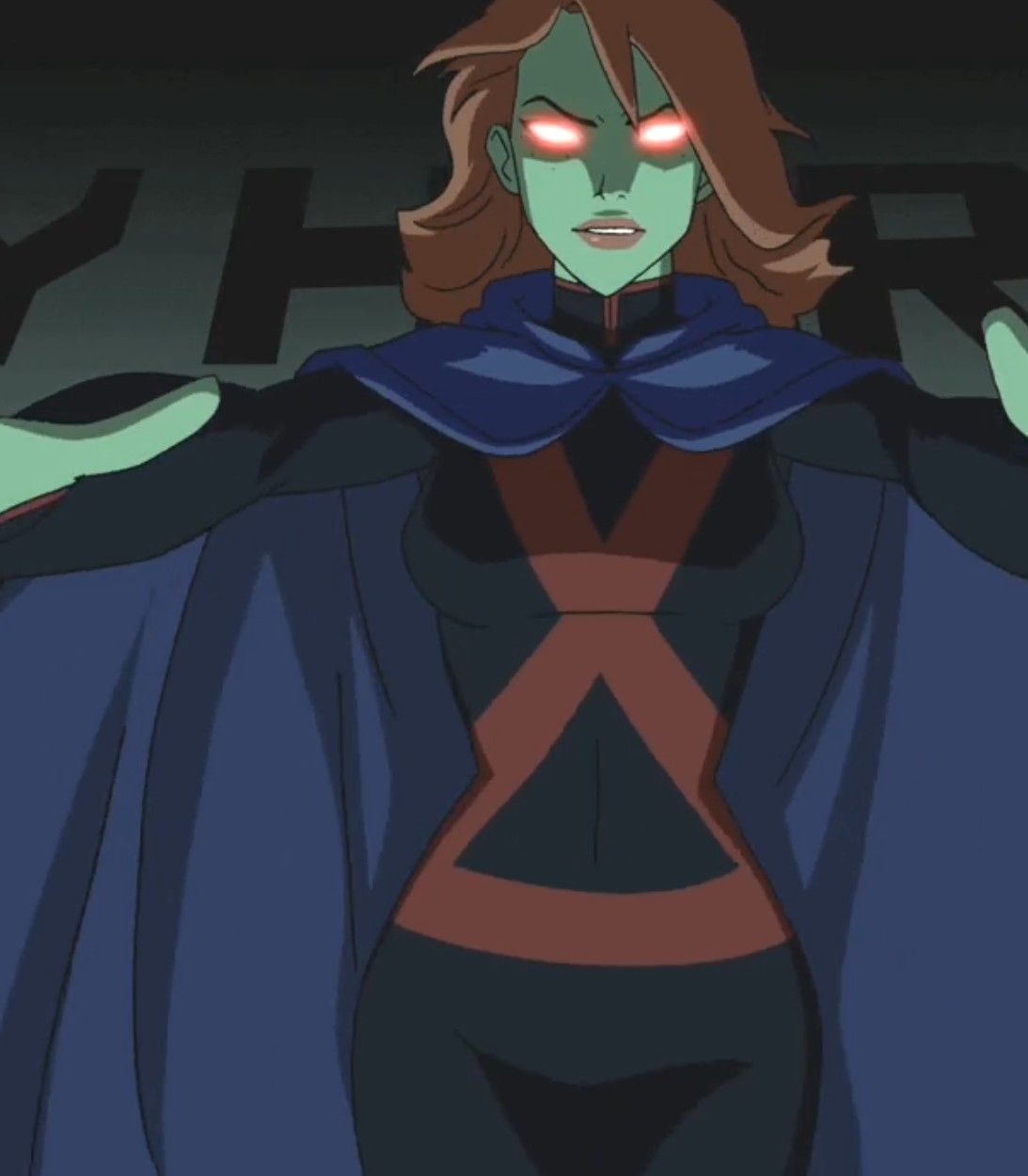 Miss Martian in Young Justice vertical