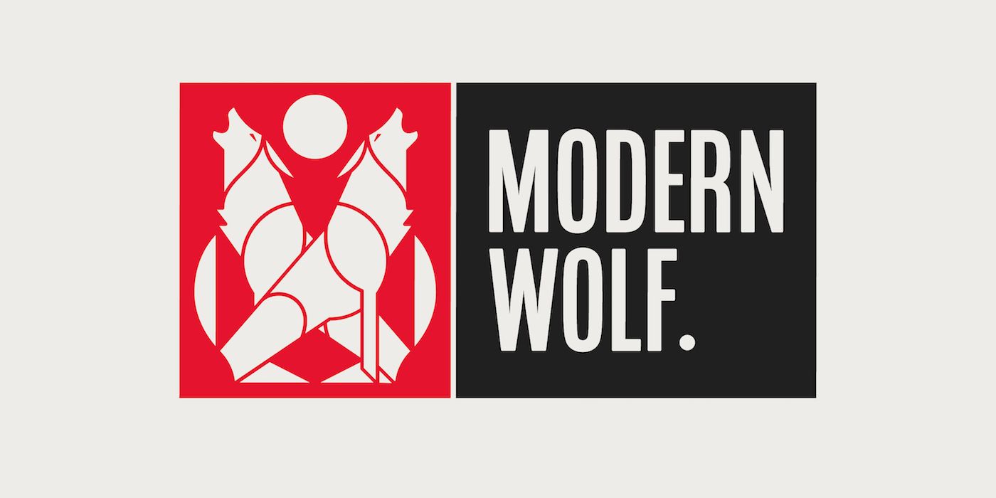 Modern Wolf Logo