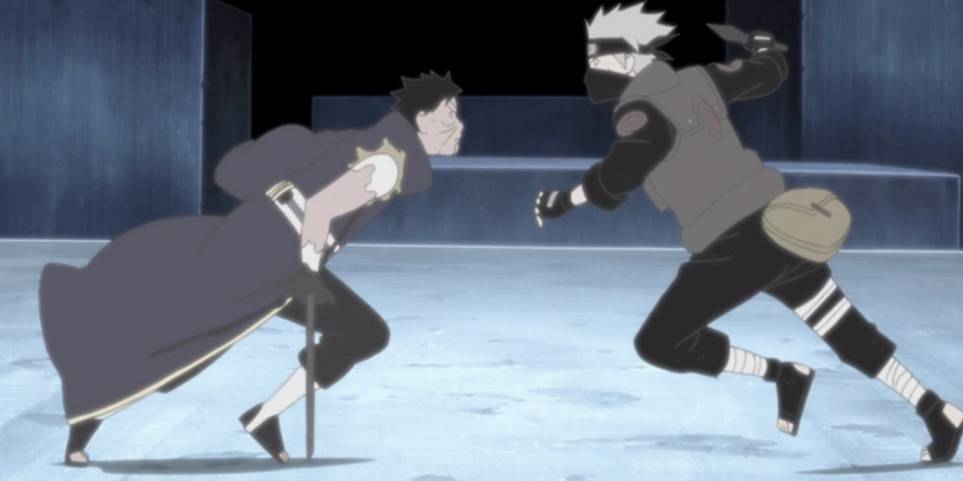 ナルト疾風伝カカシVs帯人第375話