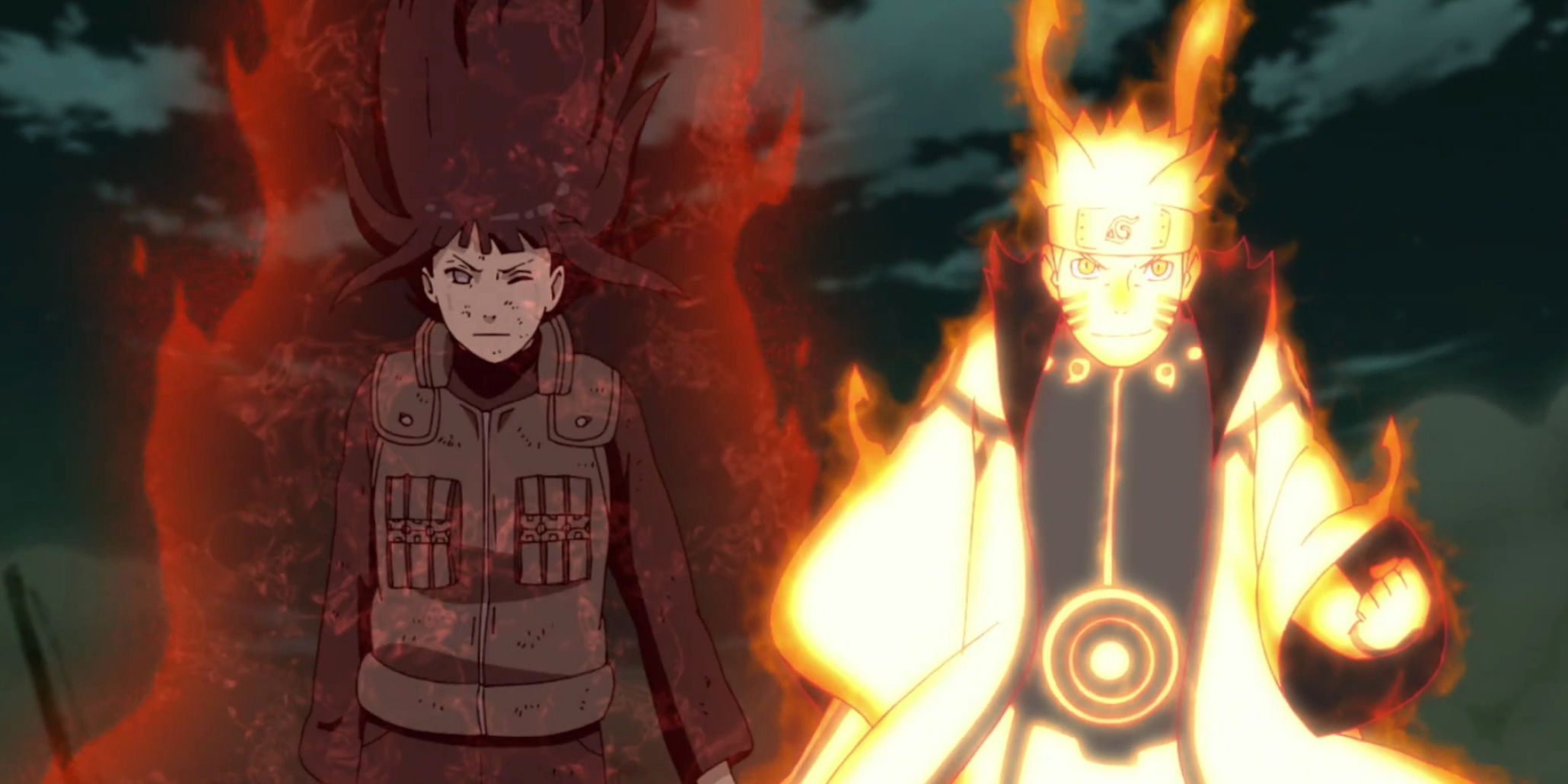 Hinata and Naruto share chakra in Naruto Shippuden The Ties That Bind Episode 364