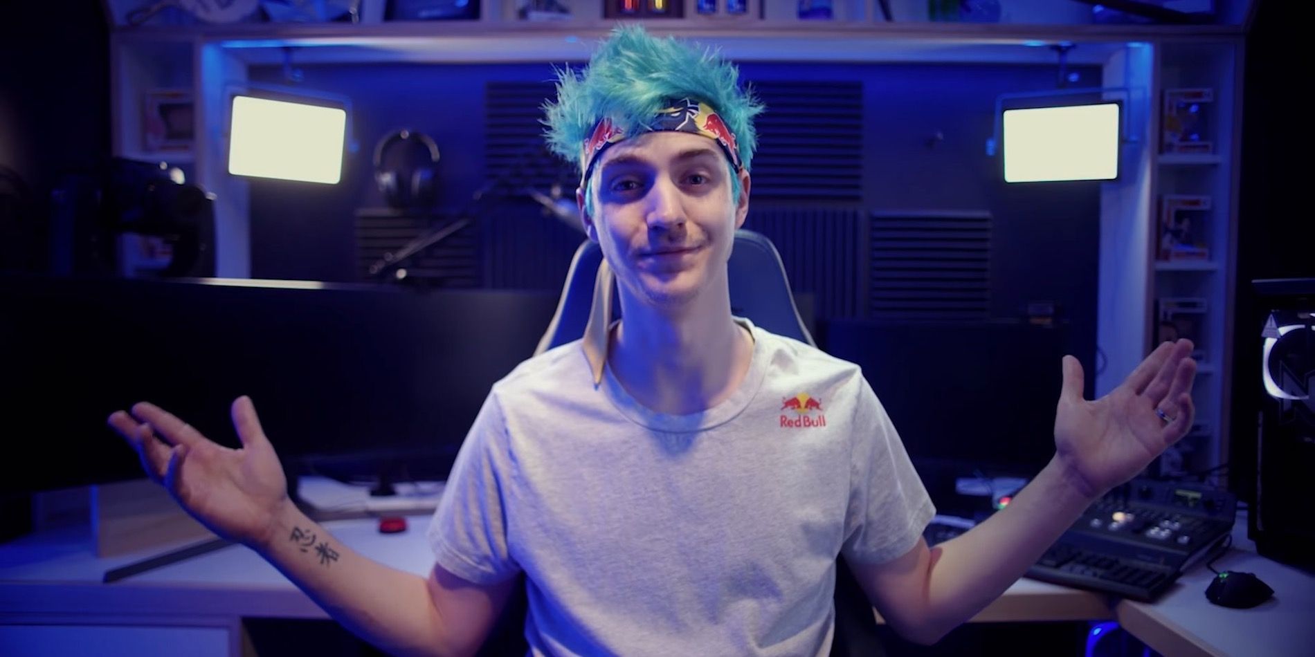 Tyler &quot;Ninja&quot; Blevins streaming on Twitch.