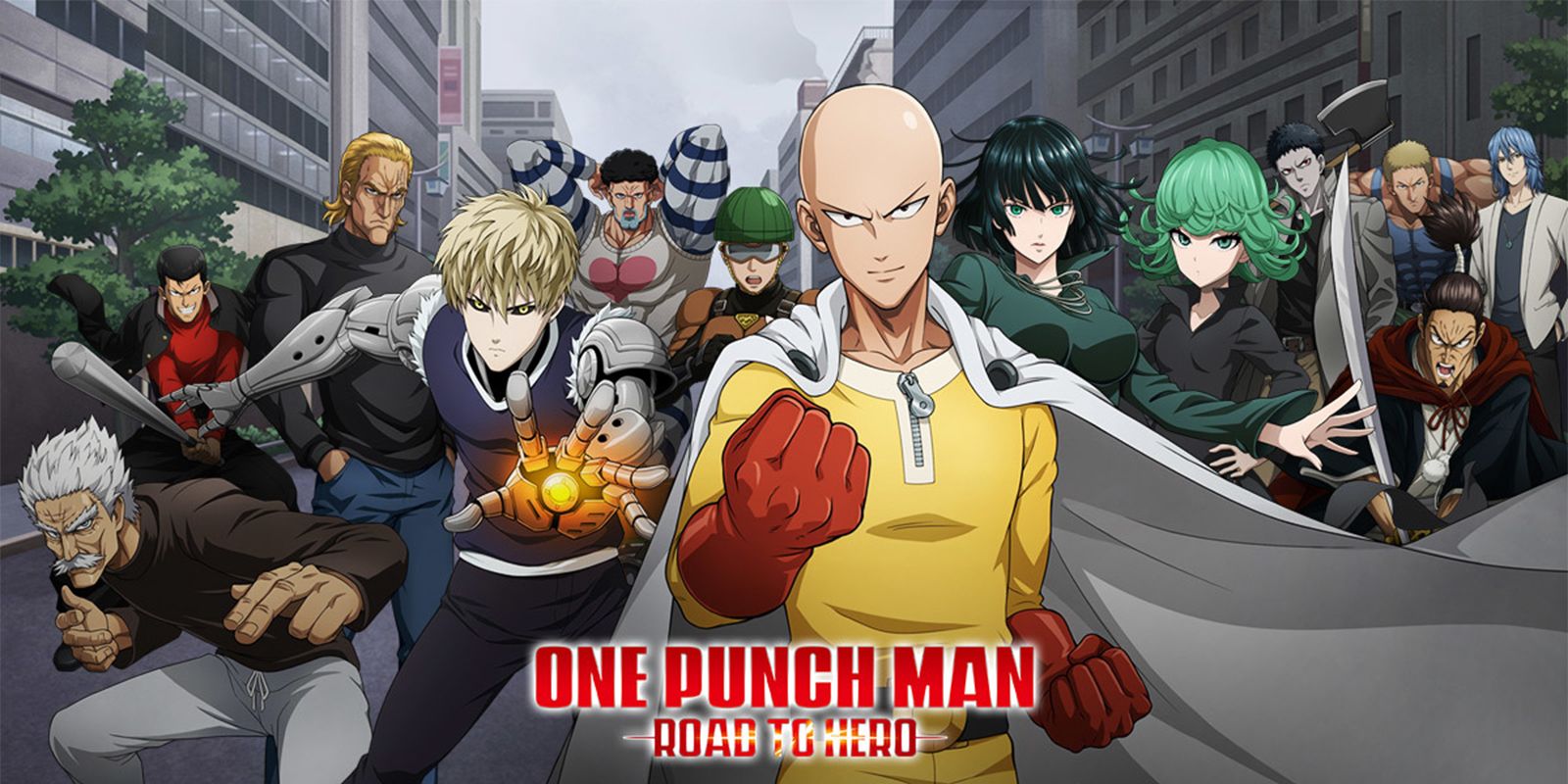 One-Punch Man Road to Hero: Key Art