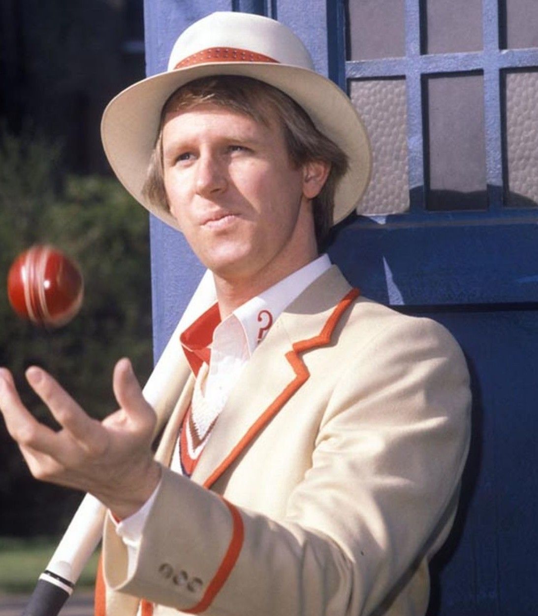 Peter Davison as Fifth Doctor in Doctor Who vertical