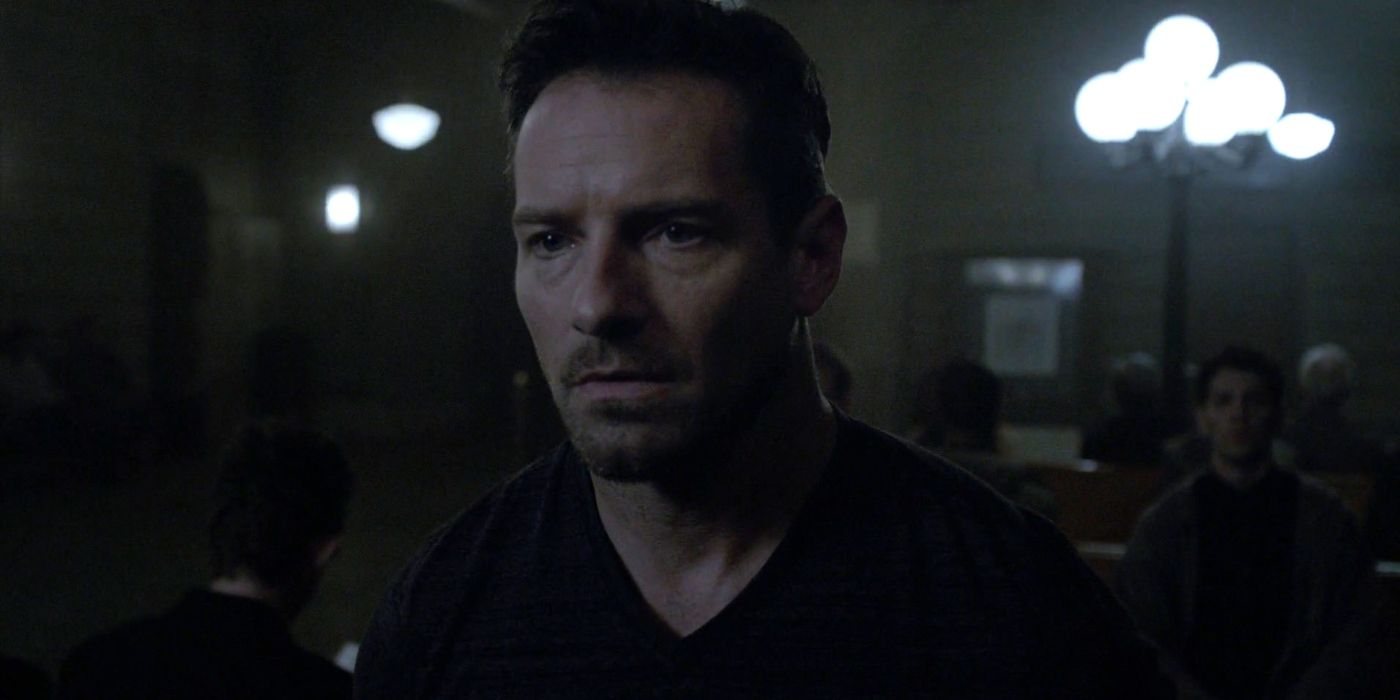 Peter Hale with the Wild Hunt in Teen Wolf.