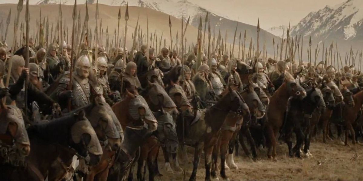 Ride of the Rohirrim from the lord of the rings