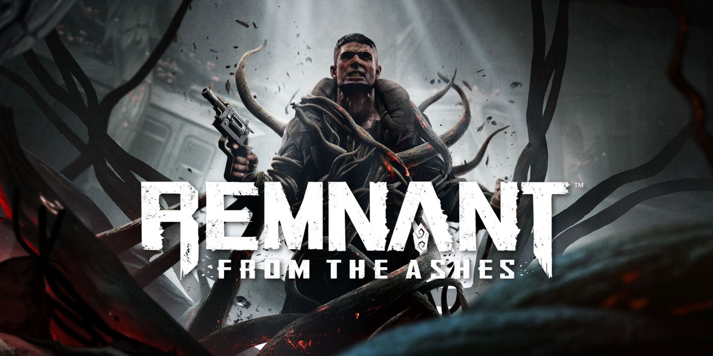 Remnant: From the Ashes promo art featuring a character constricted by the Root.