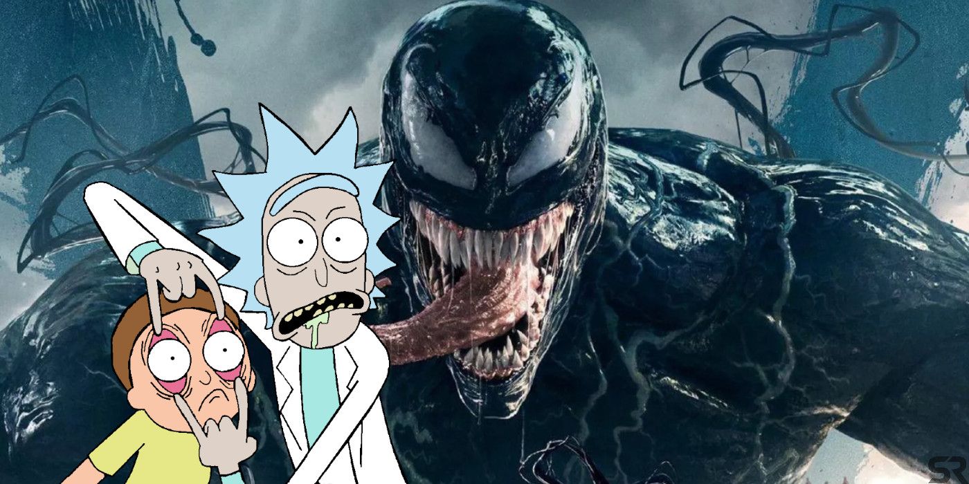 Rick and Morty Venom Mash-up