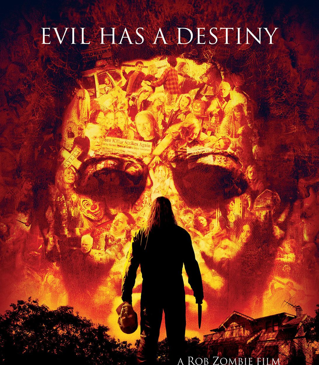 Rob Zombie's Halloween 2007 poster vertical