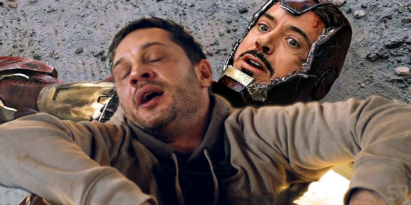 Robert Downey Jr in The Avengers and Tom Hardy in Venom