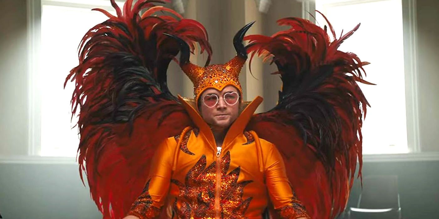 Elton John Rocketman Cockerel movie costume