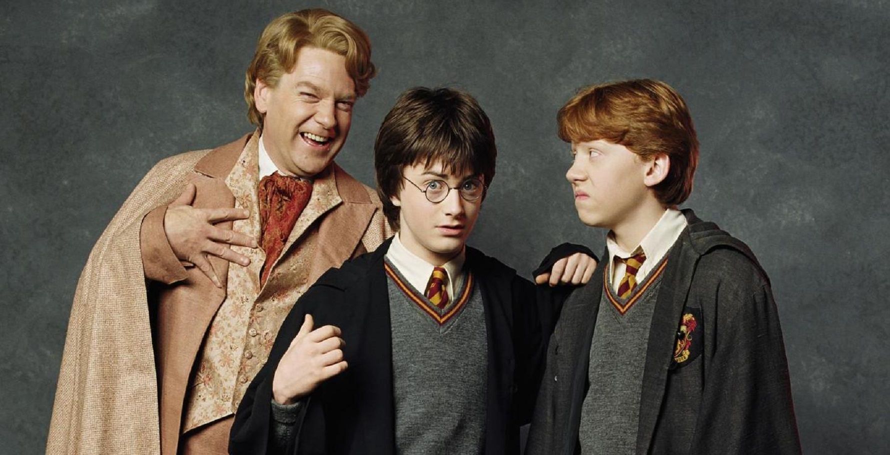 Ron and harry with Lockhart