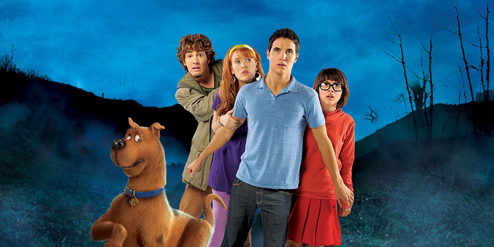 Younger versions of the Scooby gang are scared in Scooby-Doo: The Mystery Begins