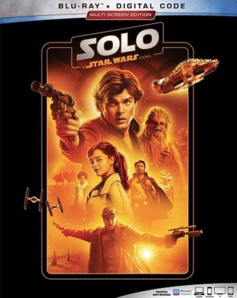 Solo A Star Wars Story Blu-ray Cover