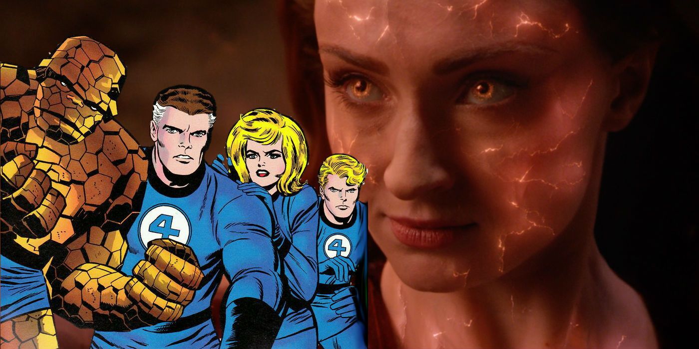 Sophie Turner as Jean Grey in X-Men Dark Phoenix Fantastic Four
