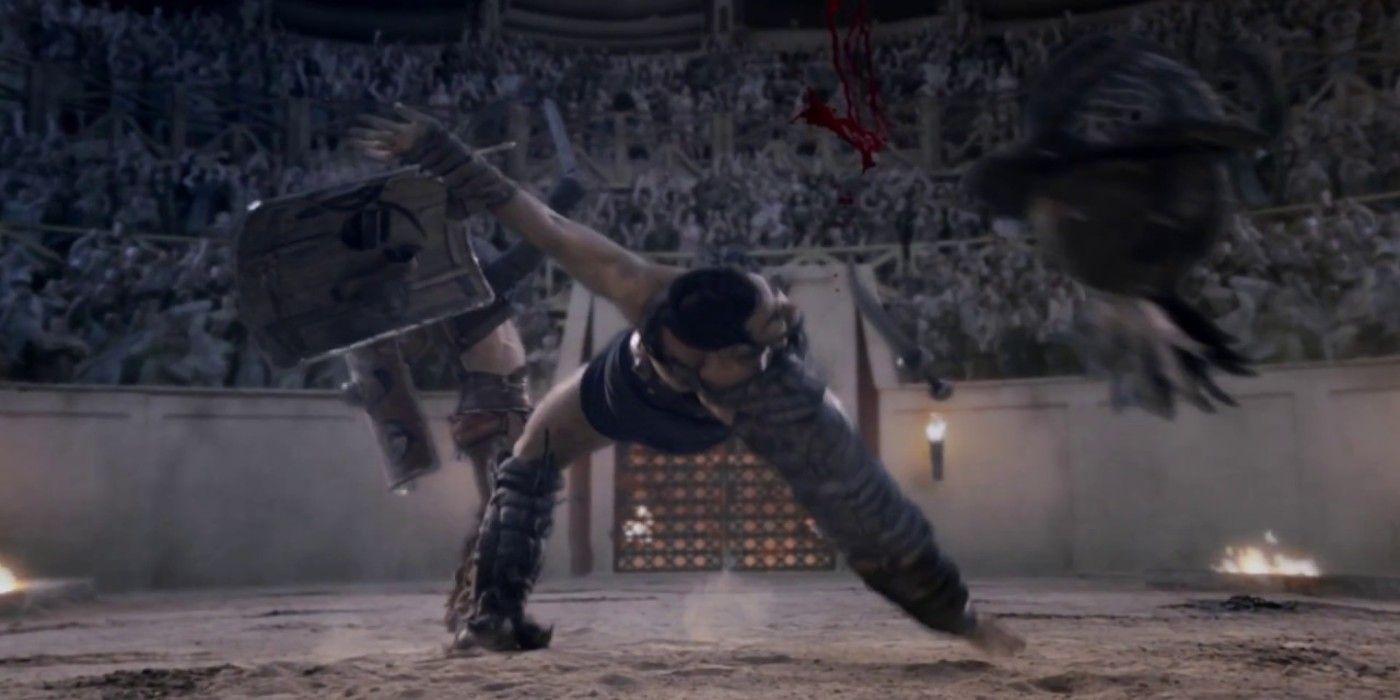 Spartacus Blood and Sand Vs Crixus Arena
