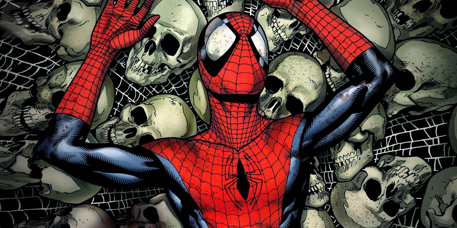 Spider-Man Death with Skulls