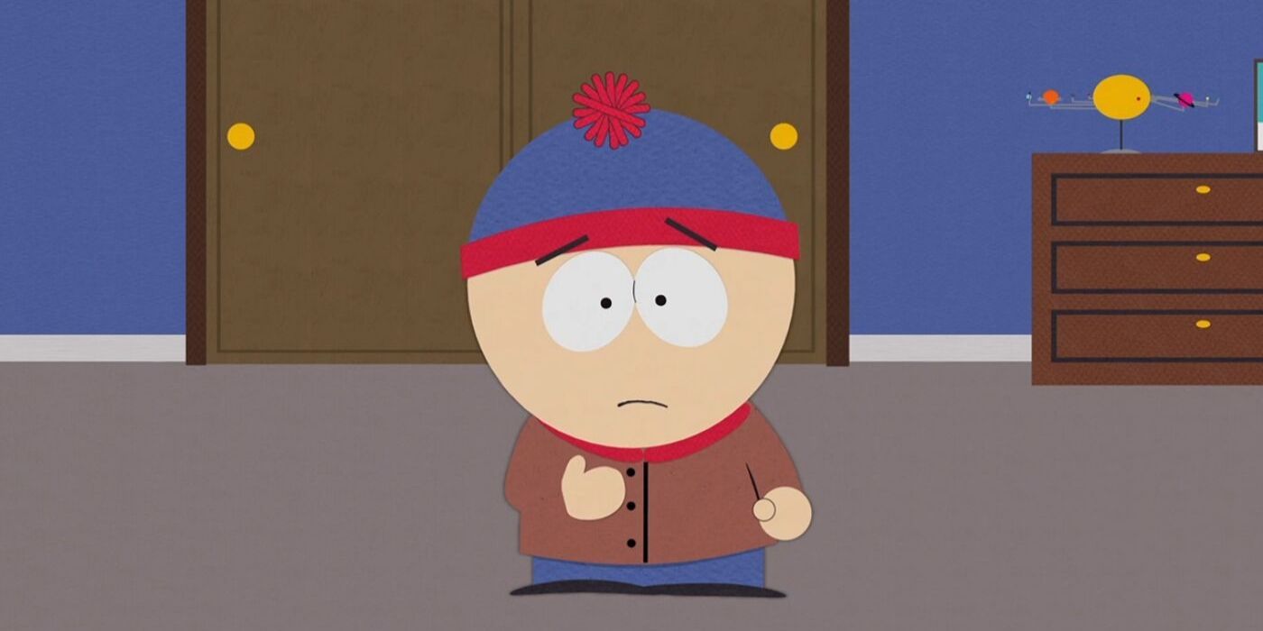 Stan Marsh looking confused in South Park