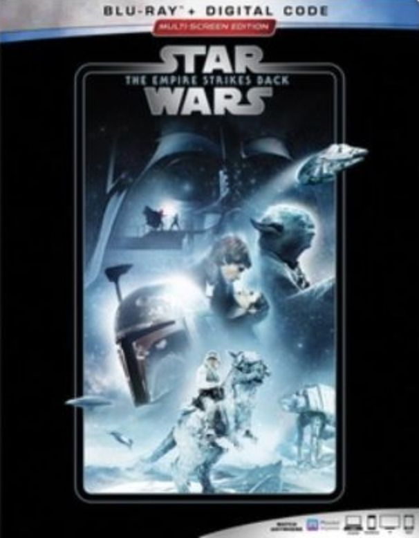 Star Wars Episode V The Empire Strikes Back Blu Ray Cover