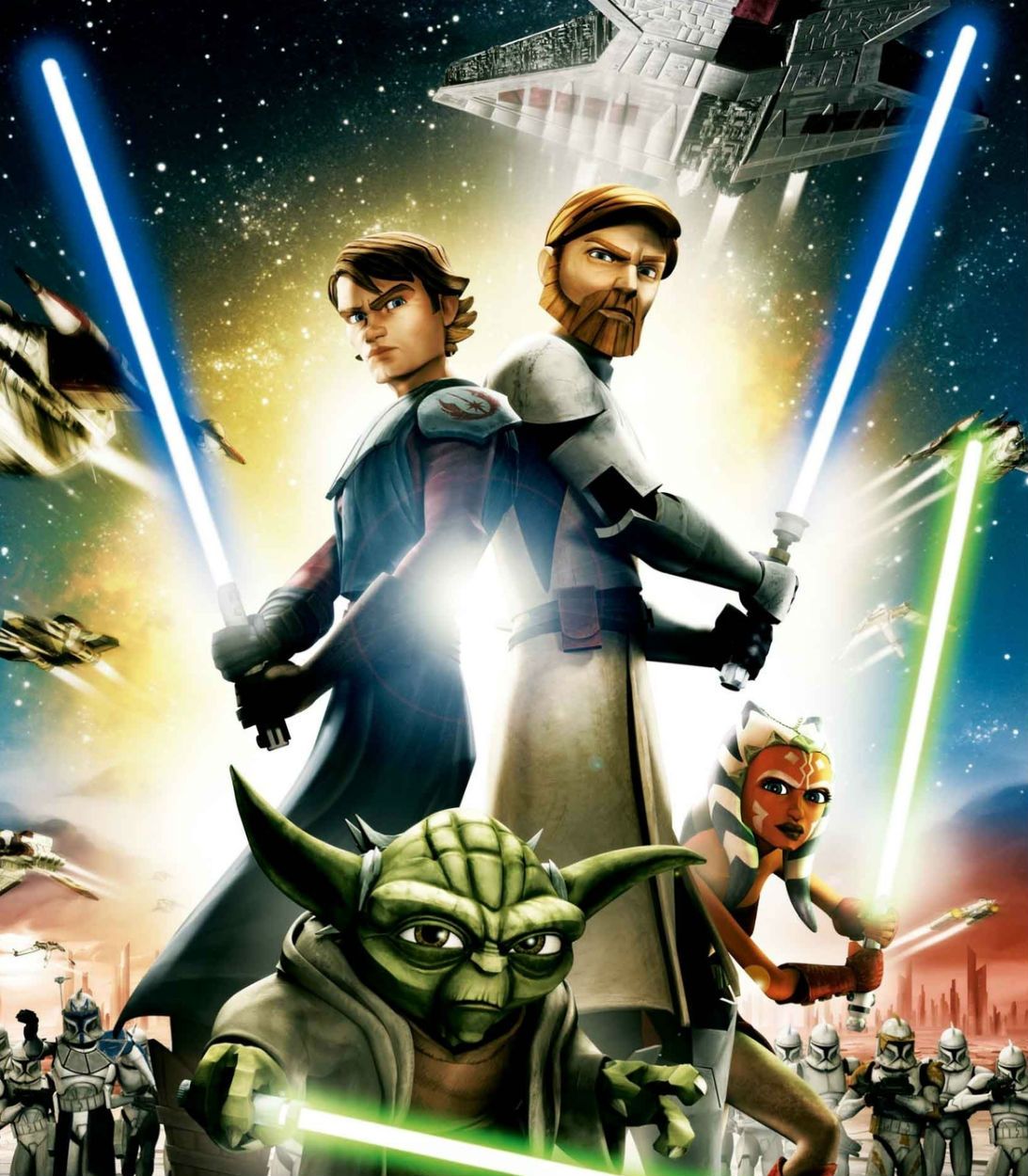 Star Wars The Clone Wars Poster Vertical