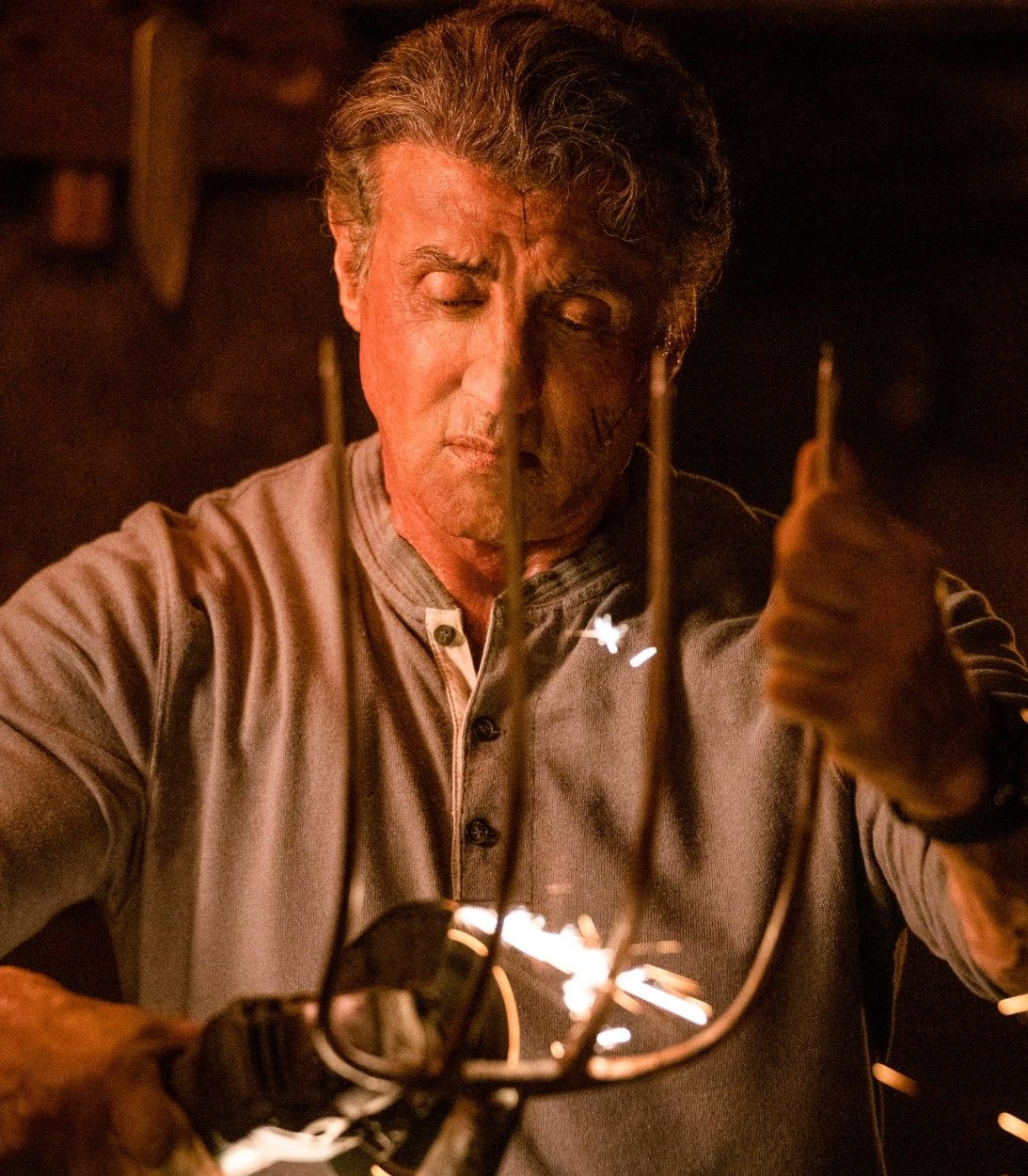 Sylvester Stallone in Rambo Last Blood Vertical