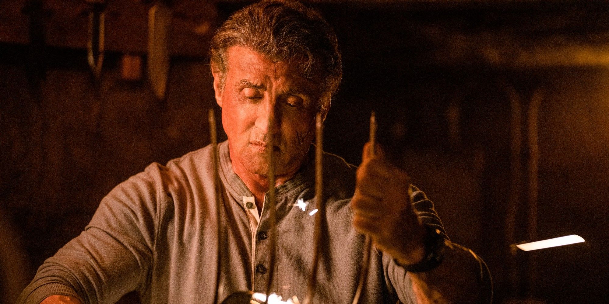 Sylvester Stallone in Rambo Last Blood