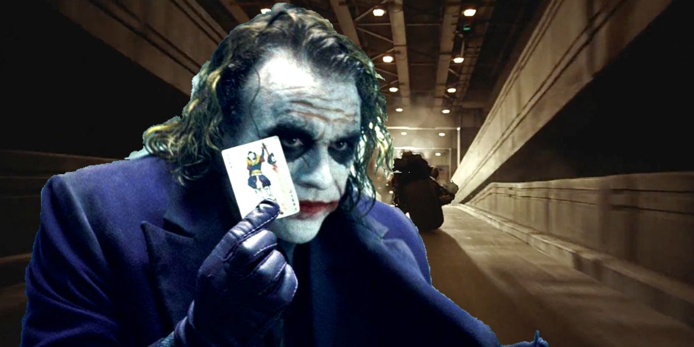 The Dark Knight Ending Joker Heath Ledger