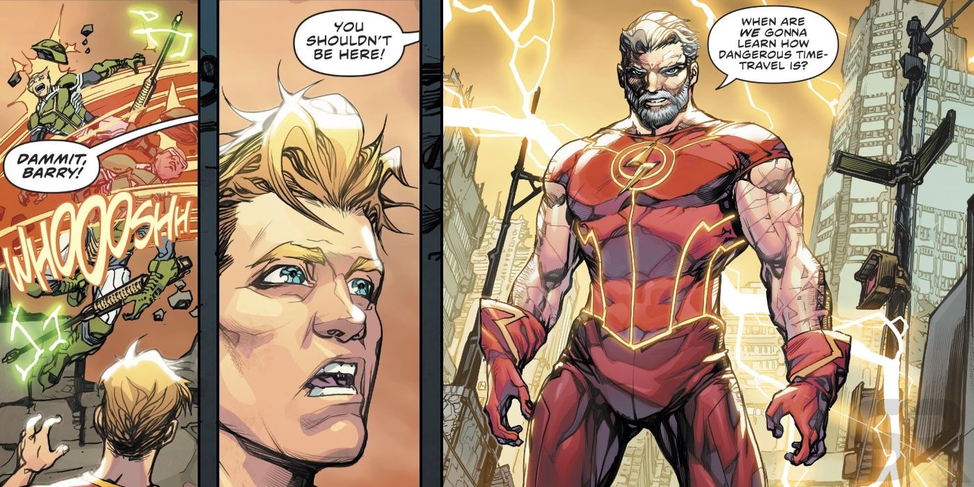 The Flash Future Old Man Barry