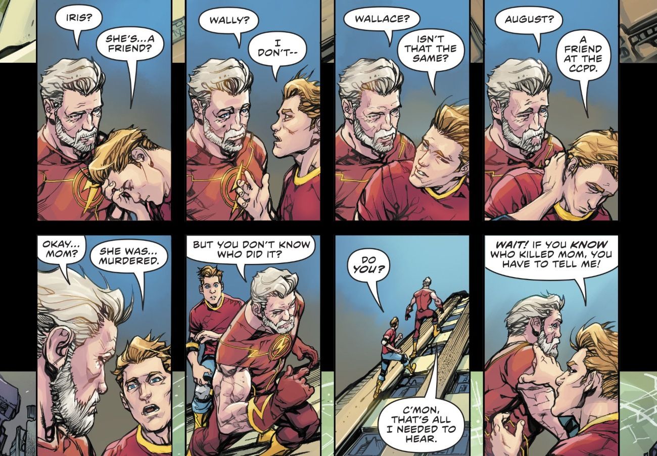 The Flash Timeline Futury Old Barry