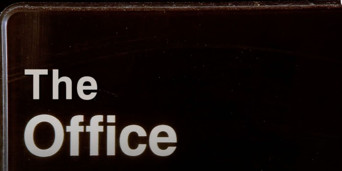 The Office title card from the show's intro
