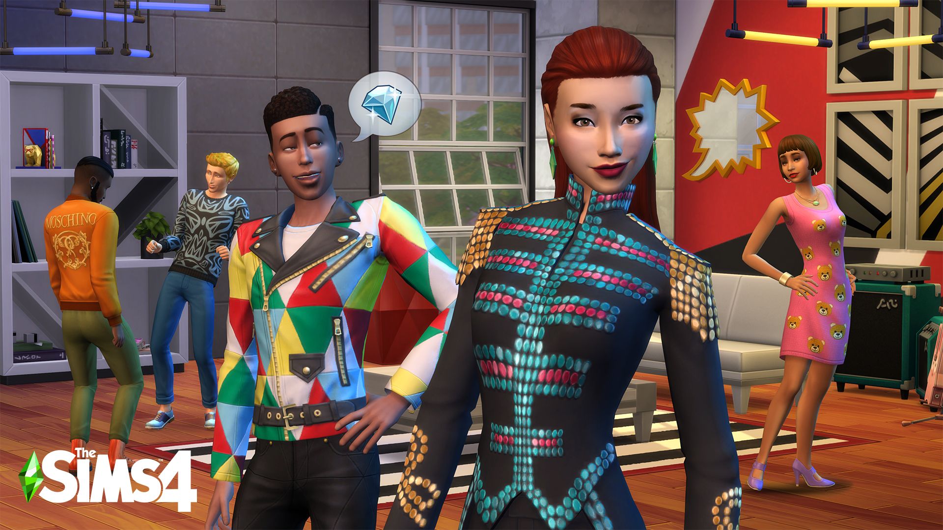 The Sims 4 Moschino Stuff Pack Screenshot