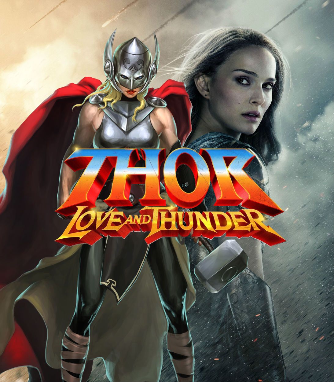 Thor Love and Thunder Mighty Jane Foster Natalie Portman Vertical